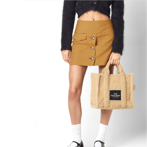 Marc Jacobs The Teddy Medium Tote Bag Beige