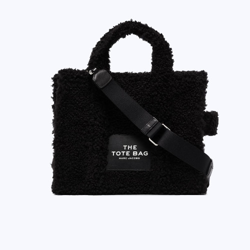 Marc Jacobs The Teddy Medium Tote Bag Black