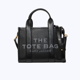 Marc Jacobs The Leather Small Tote Bag Black