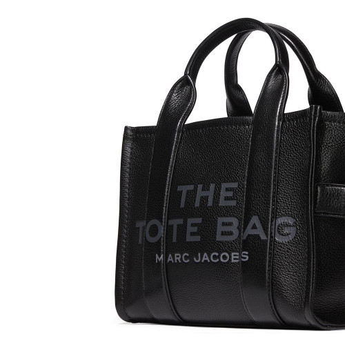 Marc Jacobs The Leather Small Tote Bag Black