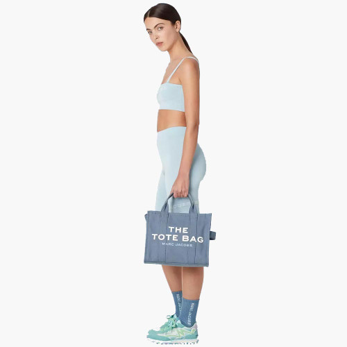 Marc Jacobs The Medium Tote Bag Blue Shadow