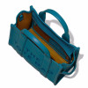 Marc Jacobs The Leather Small Tote Bag Blue Shadow