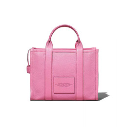Marc Jacobs The Leather Medium Tote Bag Candy Pink