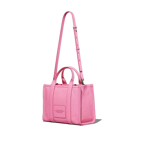 Marc Jacobs The Leather Medium Tote Bag Candy Pink