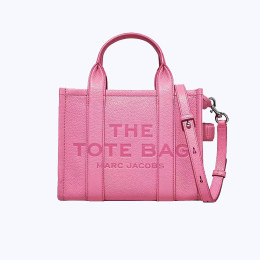 Marc Jacobs The Leather Small Tote Bag Candy Pink