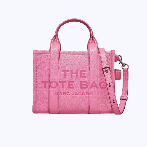 Marc Jacobs The Leather Small Tote Bag Candy Pink