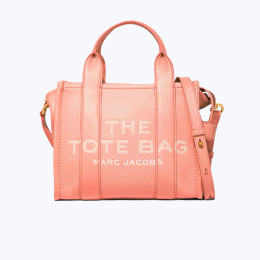 Marc Jacobs The Leather Small Tote Bag Southern Peach