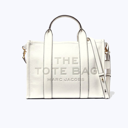 Marc Jacobs The Leather Small Tote Bag Cotton