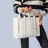 Marc Jacobs The Leather Medium Tote Bag Cotton