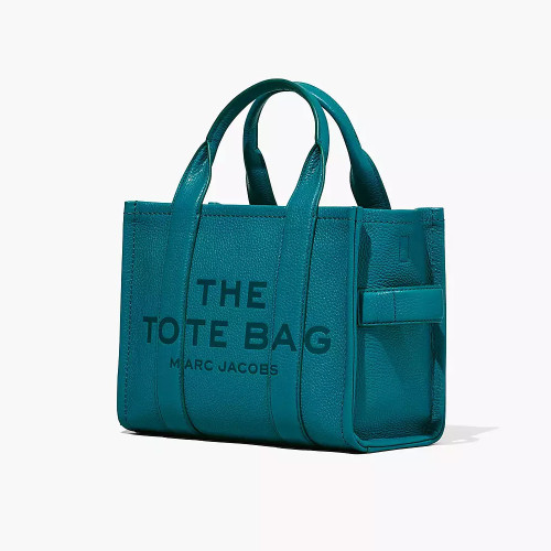 Marc Jacobs The Leather Small Tote Bag Harbor Blue