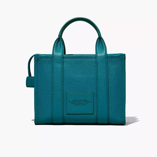 Marc Jacobs The Leather Small Tote Bag Harbor Blue