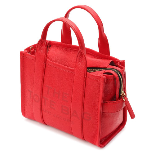 Marc Jacobs The Leather Small Tote Bag True Red