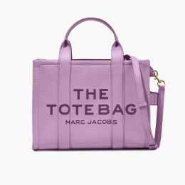 Marc Jacobs The Leather Medium Tote Regal Orchid