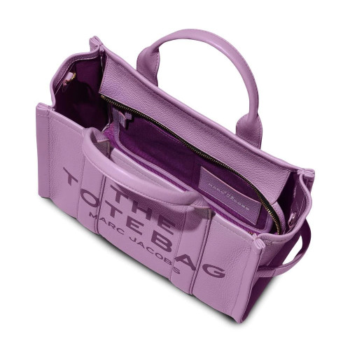 Marc Jacobs The Leather Medium Tote Regal Orchid