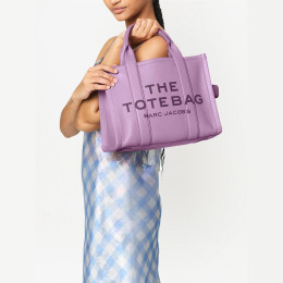 Marc Jacobs The Leather Medium Tote Regal Orchid