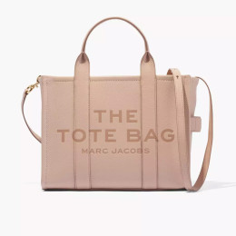 Marc Jacobs The Leather Medium Tote Rose Dust