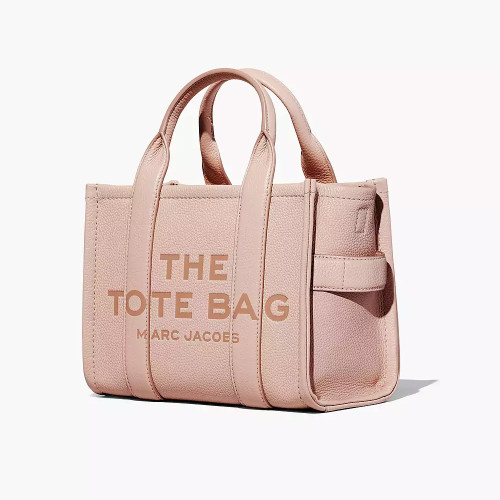 Marc Jacobs The Leather Small Tote Bag Rose Dust