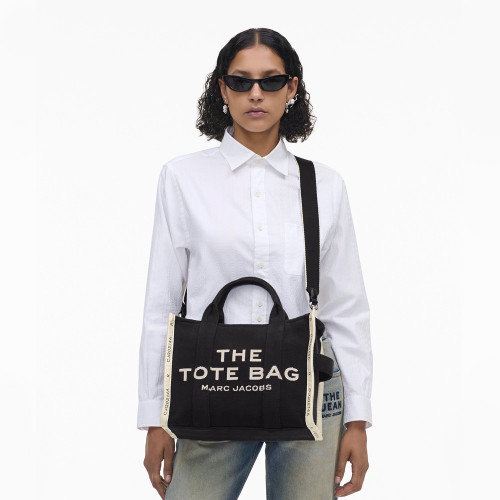 Marc Jacobs The Jacquard Medium Tote Bag Black