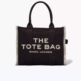 Marc Jacobs The Jacquard Large Tote Bag Black
