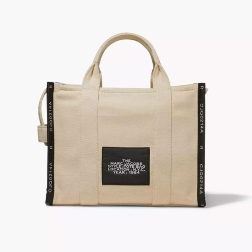 Marc Jacobs The Jacquard Medium Tote Bag Warm Sand