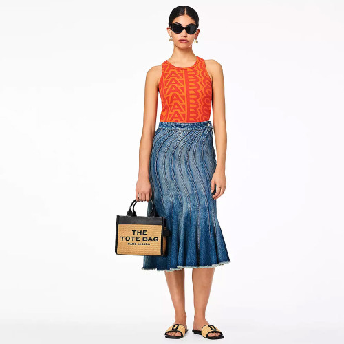 Marc Jacobs The Woven Small Tote Bag Natural