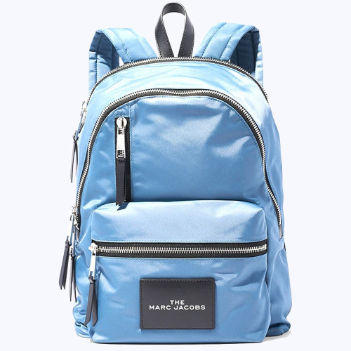 Marc Jacobs The Large Zip Backpack Blue Mirage