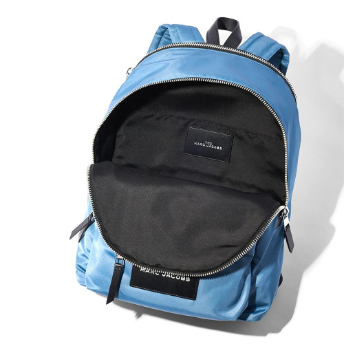 Marc Jacobs The Large Zip Backpack Blue Mirage
