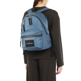 Marc Jacobs The Large Zip Backpack Blue Mirage